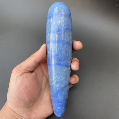 18cm Quartz Crystal Stone Wand Large Long Natural Aventurine Quartz Crystal Wand Yoni Wand for Crystals,18cm