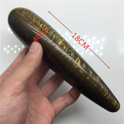 18cm Natural Quartz Crystal Wand Rose Quartz Wand Large Crystal Stone Yoni Stick As Women Gift,18cm Tiger S-Eye