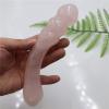 18cm Large Length and Width Natural Pink Quartz Crystal Stick Wand Yoni Wand Goddess Wand for Women,18CM view 1