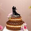10 Pcs Wedding Cake Toppers, and Mrs Bride and Groom Engagement Cake Picks Wedding Party Cake Decorations Supplies view 2