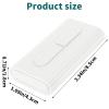 WLLHYF Portable Dental Floss Case Automatic Dental Floss Pick Organizer Case Travel Flosser Dispenser Storage Cases Refillable Holder Boxes with 10 Floss Picks for Teeth Cleaning view 2