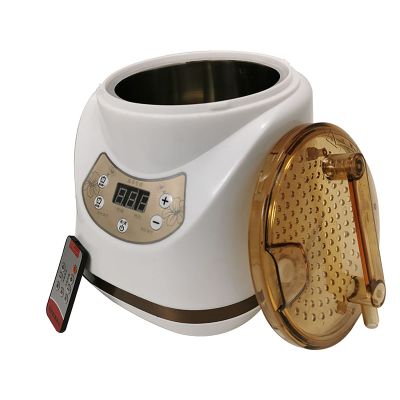 COYEUX Portable Steam Sauna Generator Pot, 2L Steam Generator for Sauna, with Timer Display and Remote Control, for Sauna Tent, Steam Bath Box, Wooden Barrel, Bath Tub