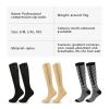 Valcatch Zipper Compression Socks for Women Men 20-30 mmHg Support Hose Stockings Calf Knee High Running Walking(2/3/5Pairs) view 2