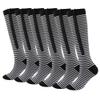 Valcatch Zipper Compression Socks for Women Men 20-30 mmHg Support Hose Stockings Calf Knee High Running Walking(2/3/5Pairs) view 1