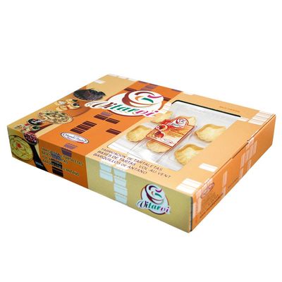 Mini edible tartlet shells 50.5x50.5x10.5 mm Vitarvi 120 units - Mundo Pastel