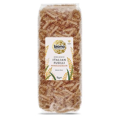Biona Organic Wholegrain Fusilli, 1kg