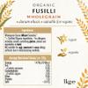 Biona Organic Wholegrain Fusilli, 1kg view 2