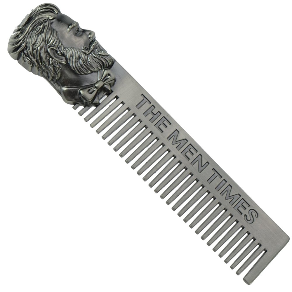 Beard Comb Metal Length: 15 cm