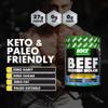 NXT Beef Protein Isolate 540g - High Protein Powder in Natural Amino Acids - Paleo, Keto Friendly - Dairy and Gluten Free | 540g (Pineapple Grapefruit) view 3