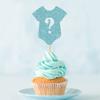 24Pcs Gender Reveal Cupcake Toppers Boy or Girl Glitter Cupcake Picks Kids Birthday Party Decors Baby Shower Party Decoration Supplies view 4