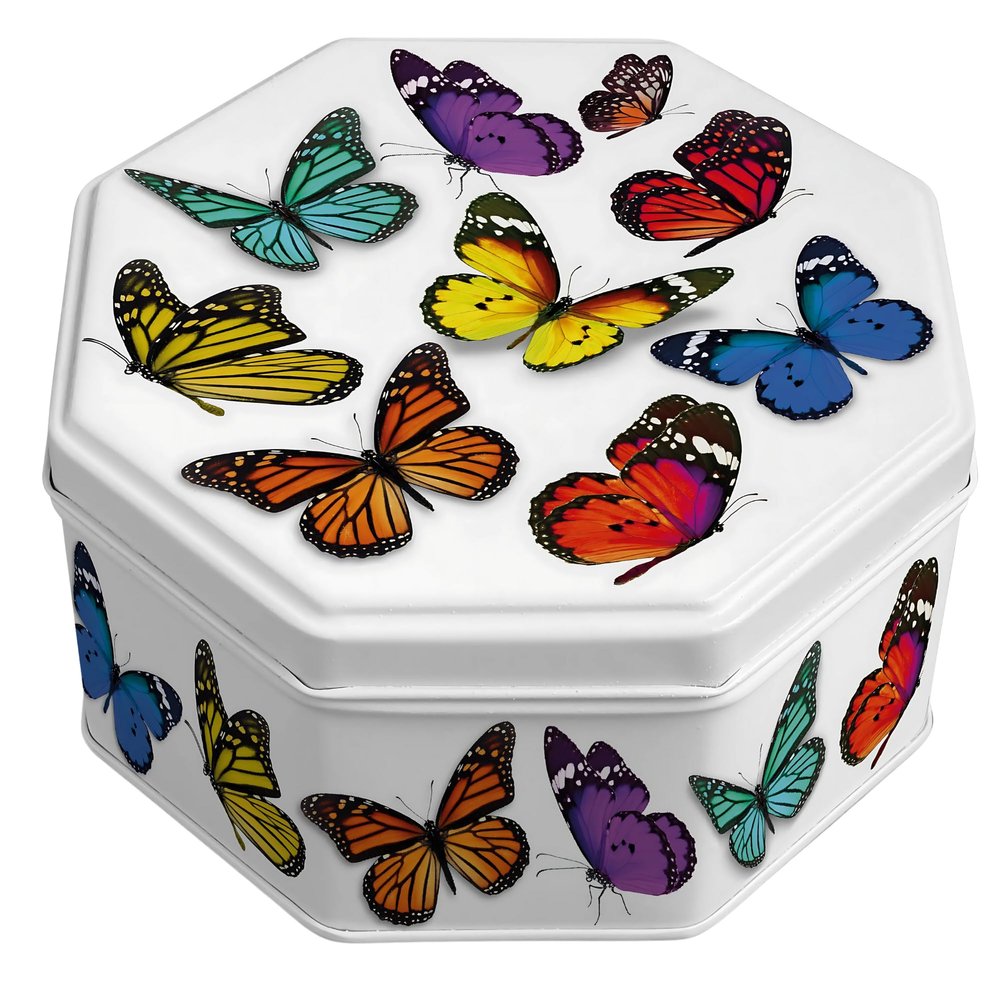 Campbells Shortbread - Butterfly Tin 115g Petticoat Tails