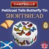 Campbells Shortbread - Butterfly Tin 115g Petticoat Tails view 3