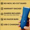 Meridian The Trimmer Premium, Body Hair Trimmer & Electric Shaver for Men and Women for Pubic Hair, Chest, Legs & Bikini Line, Waterproof & Rechargeable, Ocean view 2