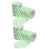 Alipis 4 Rolls Clover Printed Pattern Toilet Paper Roll Bathroom Tissue Paper for Home Office Toilet Supplies view 1