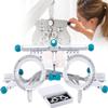 JIADUOFU Pd 48-80mm adjustable trial lens frame optometric universal optical trial frame, 50g ultralight optometry test lens titanium optical test eyepiece view 1
