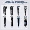 BIUBOTY 15V Charger Compatible with Philips Shaver HQ8505 Charger for Norelco Series 3000/5000/7000/9000 MG5750 MG7710 BT3210 BT5502 Power Cable view 2