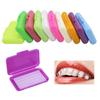 10 Boxes Dental Orthodontics Wax, Braces Oral Orthodontic Wax with Fruit Smell for Brace Wearers Flavored Gum Protection view 1