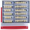 168 Pieces False Teeth Dental Complete Acrylic Resin Denture Teeth, 6 Sets Whole Teeth Synthetic Polymer Denture Tooth, 23 Shade A3 Upper + Lower Dental Materials for Replacement, DIY, or Halloween view 1