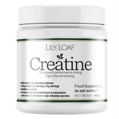 Lily & Loaf Creatine | 30 Day Supply | 4.25g of creatine per Serving | Suitable for Vegans