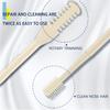 Double Sided Nose Hair Knife, 12 Pcs Enhanced Nose Hair Trimmer Clipper, 360 Degree Rotate Nostril Cleaning Scissors, 2-in-1 Double-Head Manual Nose Hair Knife for Men Women view 4
