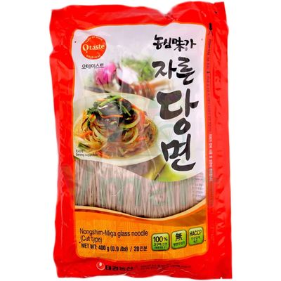 Vmart O'taste Nongshim Miga Korean Instant Glass Noodles (Cut Type) 400g, 1