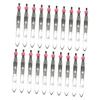 24pcs Professional Precision Makeup Gadgets Womens Eyelash Tool Straight Eyebrow Clip Stainless Steel Miss Cosmetic Bulk view 1