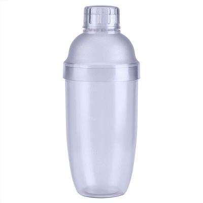 Classic Shaker Bottle Anti Leakage Transparent PC Resin Milk Tea Shaker Bar Tool Perfect for Protein Shakes and Pre Workout