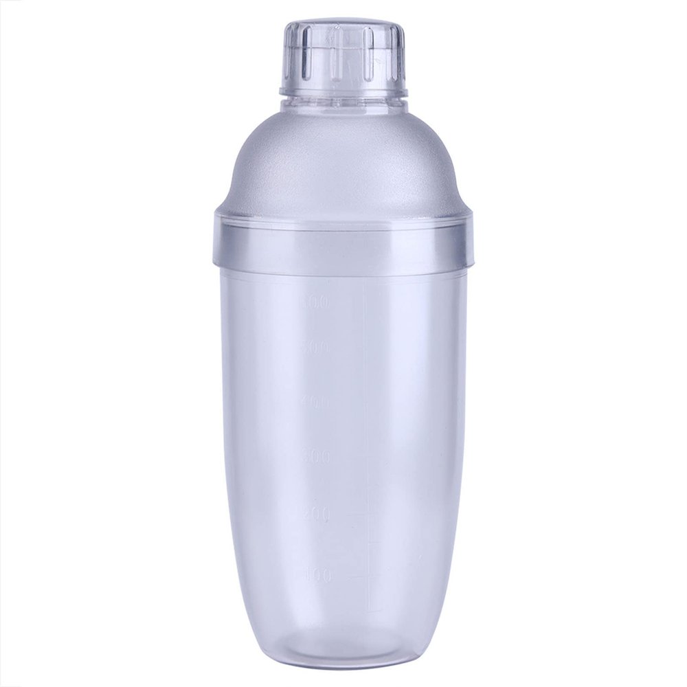 Classic Shaker Bottle Anti Leakage Transparent PC Resin Milk Tea Shaker Bar Tool Perfect for Protein Shakes and Pre Workout