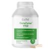 CURA NUTRITION CURAZYME Vital (90 Capsules) Digestive Enzymes Supplement for Gut Health Support, Basic Digest Formula for Bloating, Heartburn, Digestion Relief, Ideal for Sensitive Stomachs, Vegan view 1