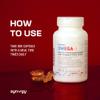 Synergy Worldwide Omega-3 60 Capsules | High Potency Fish Oil Supplement for Heart, Brain & Eye Health | 1000mg Fish Oil | Supports Normal Brain Function, Heart Health & Vision | 68,8 g view 4