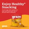 Graze - Peri Peri Snacks - Healthy Alternative for Crisps, Mixed Nuts & Pretzels - Ideal if you Love Corn, Broad beans and Corn hoops mixed Savoury Vegan Snacks (6x100g pack) view 3