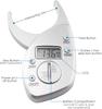 Tyenaza Body Fat Caliper, Portable Skin Fat Caliper, Digital Display High Accuracy Battery Powered Body Fat Measurement for Men and Women view 2