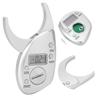 Tyenaza Body Fat Caliper, Portable Skin Fat Caliper, Digital Display High Accuracy Battery Powered Body Fat Measurement for Men and Women view 4