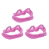 Angzhili 3 Pcs Silicone Mouth Opener, Dental Cheek Retractor for Teeth Whitening,Reusable Intraoral Lip Retractor (Pink) view 1