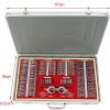 CGLYYDS 266Pcs Trial Lens Set, Optical Lens Optometry Rim Case Evidence Box with Aluminum Storage Case,Optical Titanium Optic Trial Eye Frame Text Optician for vision test view 2