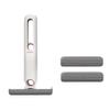 GALER Portable Squeeze Mop, Mini Lazy Hand Wash-Free Cleaning Mop Strong Absorbent Desk Cleaner Glass Sponge Household Tools for Bathroom Kitchens Tableware Desktop (+2PCS Head) (GALERSM04111) view 1