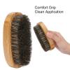 Beard Styling Brushes for Men, Comfortable Face Grooming Tool for Home Beauty Salon, Skin Friendly Massage Hair Beard Brush with Soft Bristles,Gift for Father Husband Boyfriend view 4