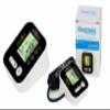 Blood Pressure Monitor with Pulse Rate Detection - Large LCD Display - Includes BP Cuff Kit for Arm Circumference of 22-32cm - Accurate Blood Pressure Monitors for Home Use (Black) view 4