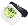 Blood Pressure Monitor with Pulse Rate Detection - Large LCD Display - Includes BP Cuff Kit for Arm Circumference of 22-32cm - Accurate Blood Pressure Monitors for Home Use (White) view 1