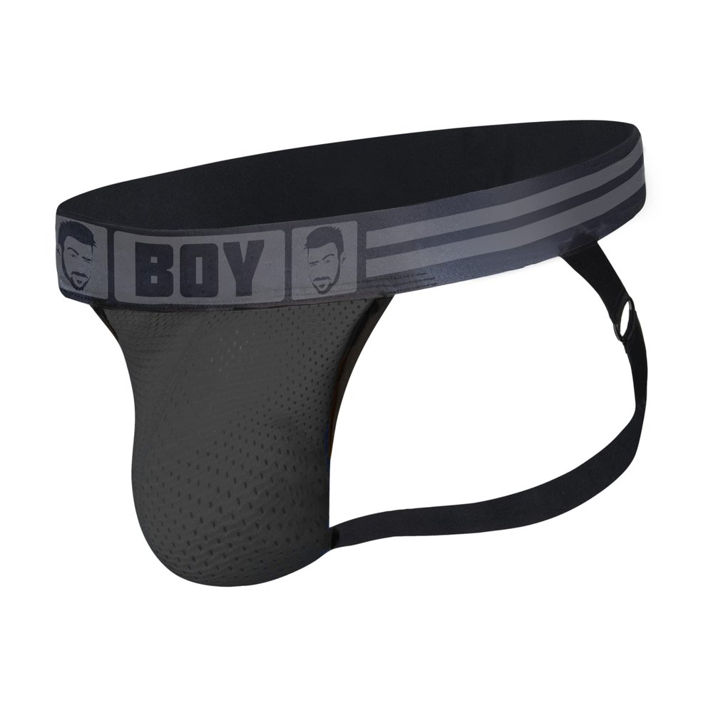 Gruff Pup Air Jockstraps, Black, XL