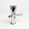ZIMAGU 2" (51mm) OD64mm Boka Reflux Head With 1/2" Male Thread And Thermowell Nipple Of Thermometer For,Reflux Column,SS304 (Color : 2) view 1