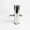 ZIMAGU 2" (51mm) OD64mm Boka Reflux Head With 1/2" Male Thread And Thermowell Nipple Of Thermometer For,Reflux Column,SS304 (Color : 2) view 3