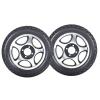 12 Inch Rear Wheel, Electric Wheelchair Replacement Wheel Accessories, Model 12 1/2x2 1/4, Non-Pneumatic Solid Tires, Bearing 4.5cm (1 3/4inch), 1 Pair view 1