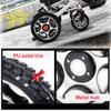 12 Inch Electric Wheelchair Rear Wheel Accessories, Model 12 1/2x 2 1/4, PU Solid Replacement Tires, Bearing 4.5cm(1 3/4inch),1 Pair view 3