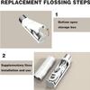 2023 New Travel Floss Case Automatic Portable Floss Dispenser,Refillable Dental Floss Box Picks Flossers for Dinners, Dating, Travel and Hotels,Cleaning Teeth and Oral Care Tool (Green) view 4