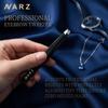NARZ 1 Piece Professional Tweezer for Facial Hair Women & Men Stainless Steel Precision Tweezers for Ingrown Hair Tweezers for Men & Women (Shiny Black) view 2
