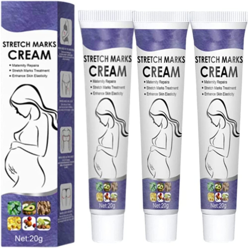 DUBUSH Stretch Mark Vanisher,Stretch Marks and Scar Removal Cream for Pregnancy,Stretch Mark Repair Cream,Fades Stretch Marks,Hello to Smooth Hydrated Skin