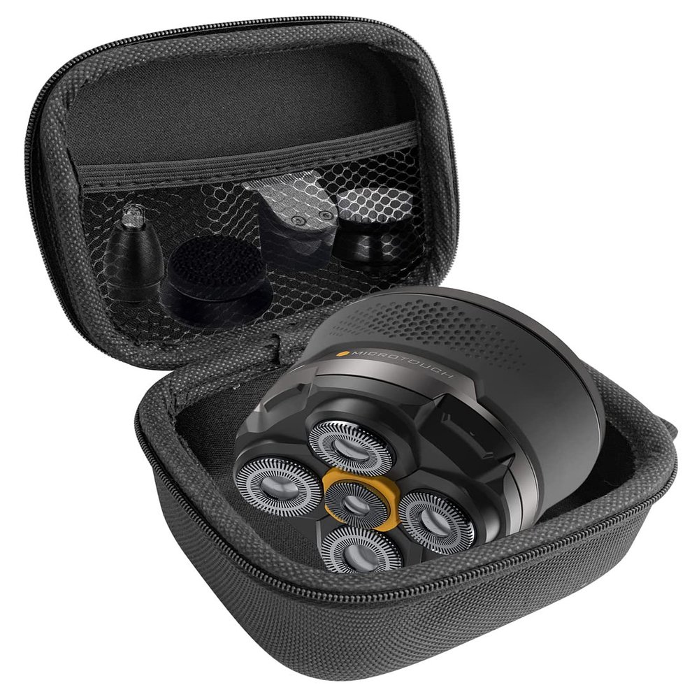 FitSand Hard Case Compatible for Microtouch Titanium Head Shaver