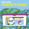 Surf Coconut Bliss 3 in 1 Capsules Washing Capsules even more fragrance* for brilliantly clean laundry every time 27 washes view 4