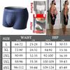 3PCS Energy Field Therapy Men Pants, Magnetic Underwear for Man, Cotton Boxer Men Briefs Breathable, Stretchy Soft B,L view 2